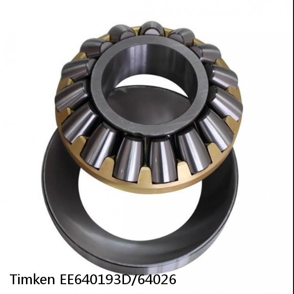 EE640193D/64026 Timken Thrust Tapered Roller Bearings