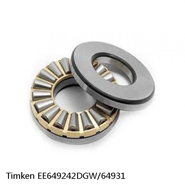 EE649242DGW/64931 Timken Thrust Tapered Roller Bearings