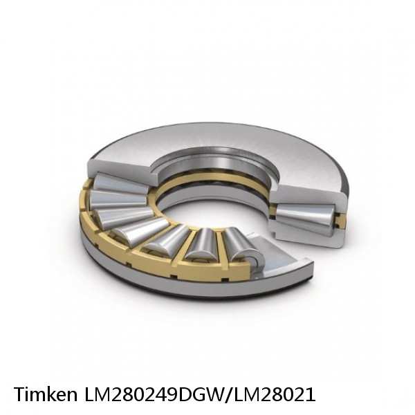LM280249DGW/LM28021 Timken Thrust Tapered Roller Bearings