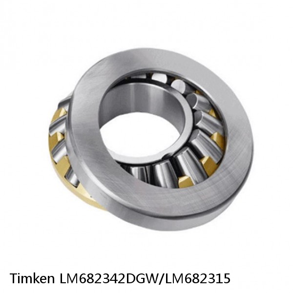 LM682342DGW/LM682315 Timken Thrust Tapered Roller Bearings