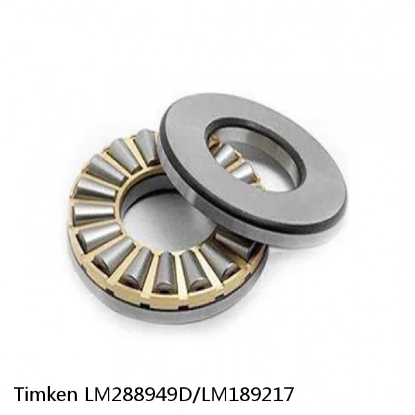 LM288949D/LM189217 Timken Thrust Tapered Roller Bearings