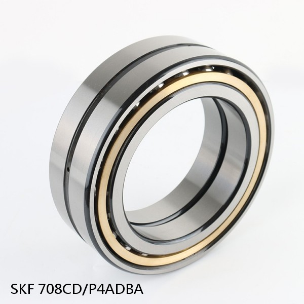 708CD/P4ADBA SKF Super Precision,Super Precision Bearings,Super Precision Angular Contact,7000 Series,15 Degree Contact Angle #1 small image