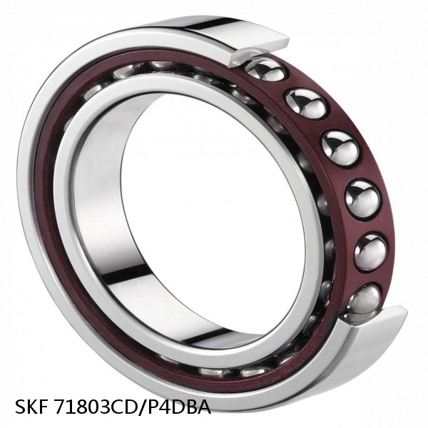 71803CD/P4DBA SKF Super Precision,Super Precision Bearings,Super Precision Angular Contact,71800 Series,15 Degree Contact Angle #1 small image