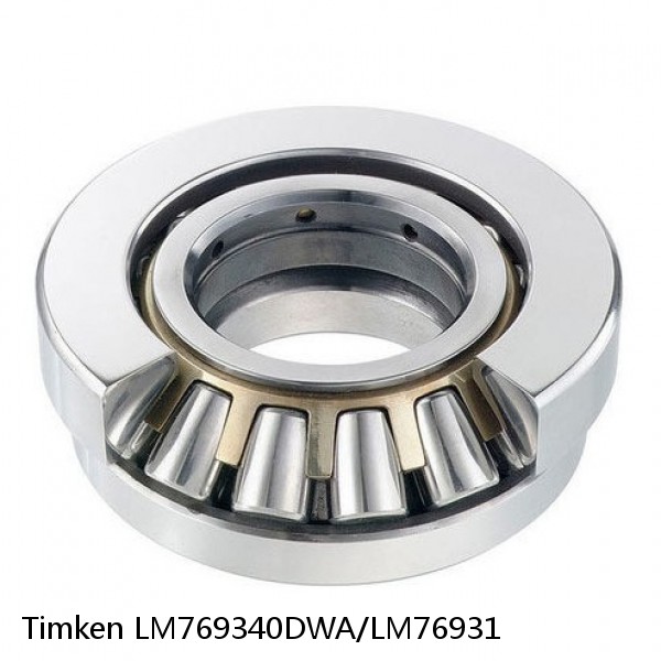 LM769340DWA/LM76931 Timken Tapered Roller Bearing Assembly #1 small image