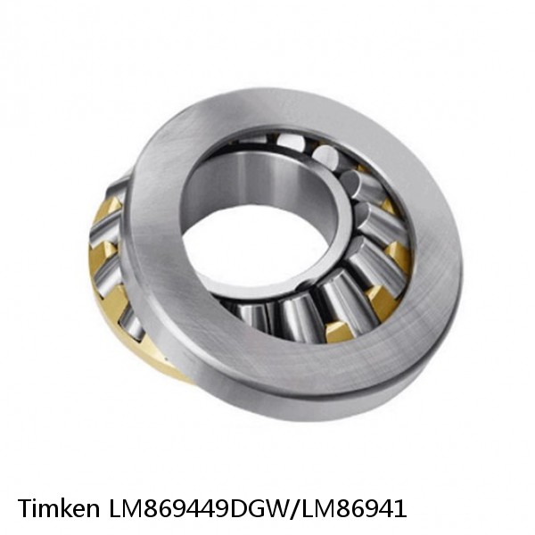 LM869449DGW/LM86941 Timken Tapered Roller Bearing Assembly #1 small image