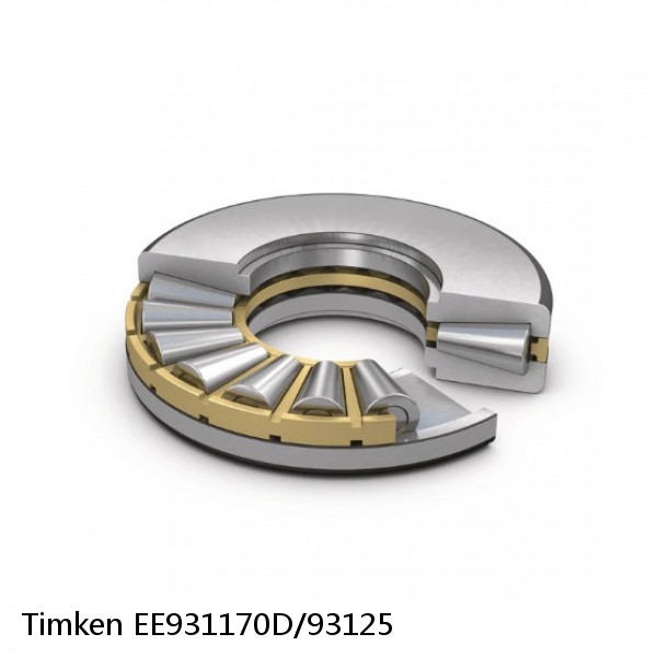 EE931170D/93125 Timken Tapered Roller Bearing Assembly #1 small image