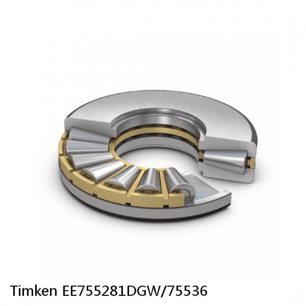 EE755281DGW/75536 Timken Thrust Tapered Roller Bearings #1 small image
