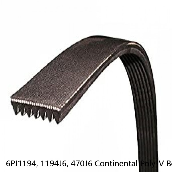 6PJ1194, 1194J6, 470J6 Continental Poly-V Belt 6 Ribs, 1194mm, 47" Long #1 small image