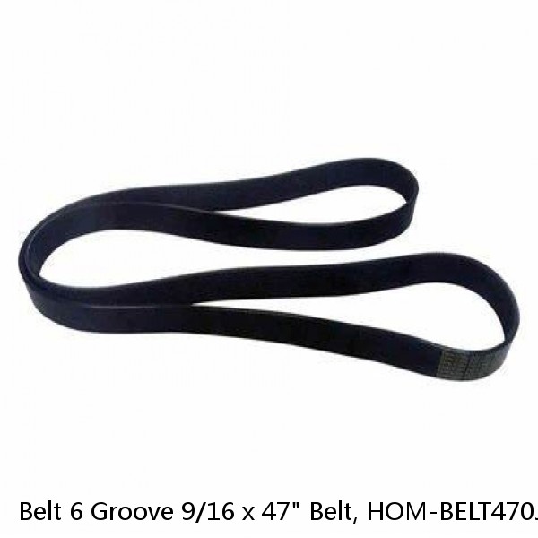 Belt 6 Groove 9/16 x 47" Belt, HOM-BELT470J6 #1 small image