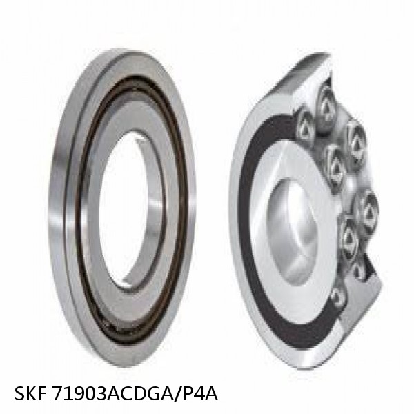 71903ACDGA/P4A SKF Super Precision,Super Precision Bearings,Super Precision Angular Contact,71900 Series,25 Degree Contact Angle #1 image