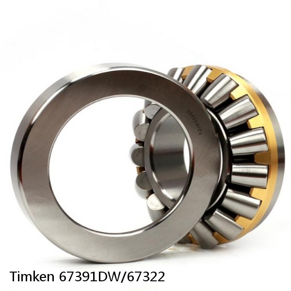 67391DW/67322 Timken Tapered Roller Bearing Assembly #1 image