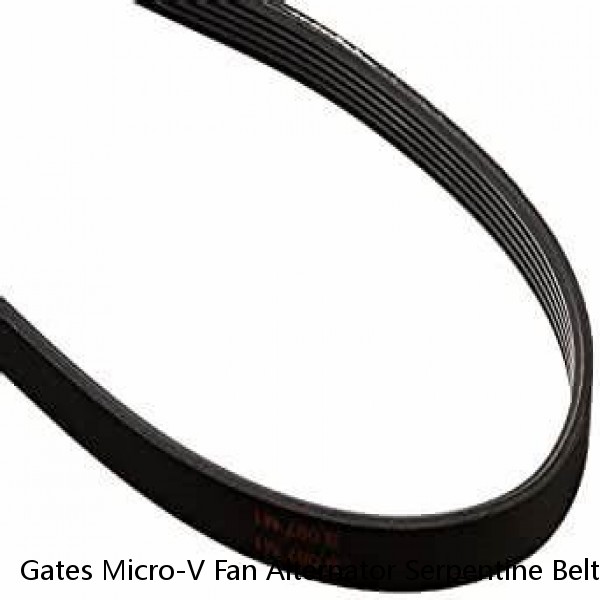 Gates Micro-V Fan Alternator Serpentine Belt for 1987 Oldsmobile Cutlass vs #1 image