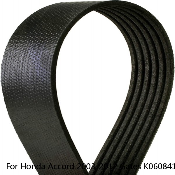 For Honda Accord 2003-2012 Gates K060841 Micro-V V-Ribbed Belt #1 image